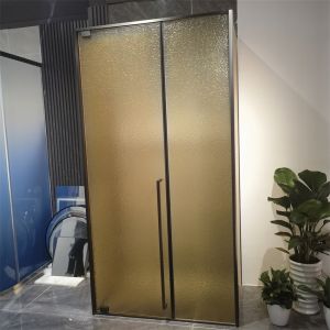 Buy cheap SAI Tempered Laminated Glass Decorative Shower Screen Partition Window Door Crystal Clear Fluted Reeded Texture Pattern from wholesalers