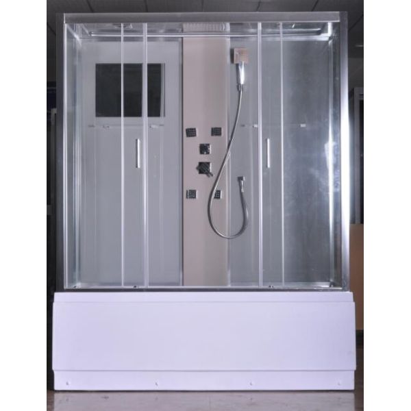 Buy cheap Rectangular Clear Glass Shower Enclosures , Rectangular Shower Stalls Kits from wholesalers