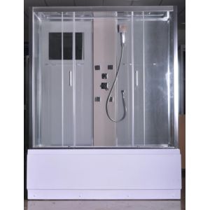 Buy cheap Rectangular Clear Glass Shower Enclosures , Rectangular Shower Stalls Kits from wholesalers