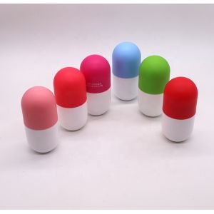 120ml/130ml/180ml HDPE Capsule Shaped Plastic Bottle for Dietary Nutrition