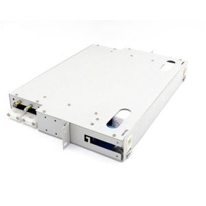 Buy cheap 19" 1U Rack Mount ODF Patch Panel Optical Splicing Fiber Optic Patch Panel 12 Ports FTTH Terminal Box from wholesalers