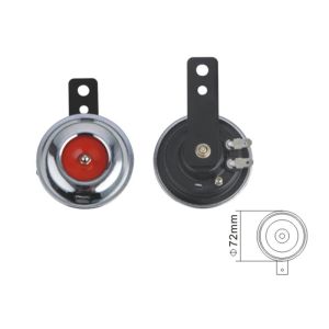 Buy cheap Iron Material Single Car Horn Chrome Supertone Dual Car Basin - Shape Horn from wholesalers