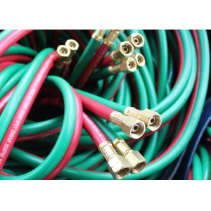 Buy cheap Dia. 8MM Oxygen Acetylene Hose OD 15mm 300Psi SBR / NR BS EN 559 from wholesalers