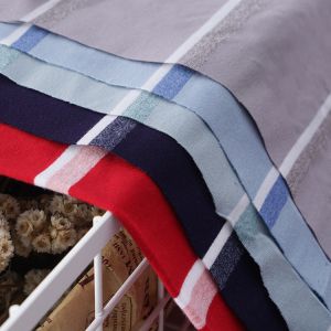 Buy cheap Plain And Breathable Lycra Polo Shirt Cotton Fabric Striped Pattern from wholesalers