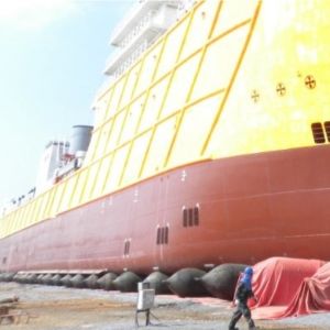 Buy cheap Anti Bursting Marine Inflatable Ship Launching Rubber Airbag from wholesalers