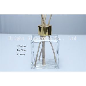 Buy cheap wholesale square perfume bottle with knob lid sale from wholesalers