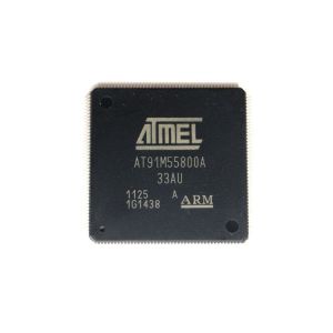 Buy cheap AT91M55800A-33AU ARM Microprocessors MCU Chips Integrated Circuits IC from wholesalers