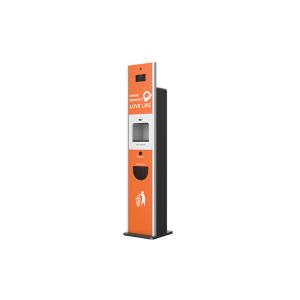 Quality LKS TM001S IR Digital Hand Sanitizer Kiosk Automatic Thermal Scanner for sale Buy cheap LKS TM001S IR Digital Hand Sanitizer Kiosk Automatic Thermal Scanner product