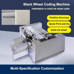 Buy cheap MY-300 Desktop Coding Printing Equipment Date Stamp Machine Automatic Stainless Steel Solid Ink Wheel Coding Machine from wholesalers