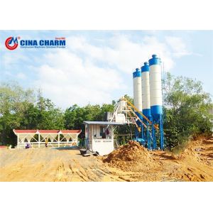 Bridges Charging 1600L HZS50 Concrete Batching Machine