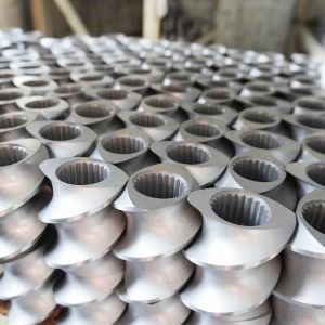 Parallel Twin Screw Extruder Accessories Steel Threaded Fittings Elements