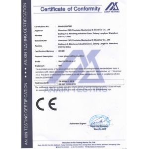 ShenZhen CKD Precision Mechanical & Electrical Co., Ltd. Certifications