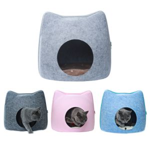 Buy cheap Natural Wool Cat Cave Bed Eco-Friendly 40 Cm Cat Cave For Cats & Kittens from wholesalers
