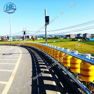 EVA Highway Guardrail Roller Barriers Anti Crash Rolling Barrier