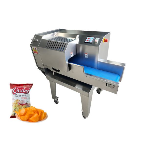 Buy cheap Industrial Banana Cassava Chips Slicing Machine Green Pepper Ring Cutting Equipment from wholesalers