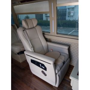Diesel 6 Meter 30 Seater Minibus , Coaster Minibus Wth Durable Fabric Seat