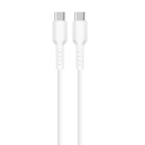Buy cheap 1m / 2m Black / White Silicone Charging Cable 480Mbps Customizable from wholesalers