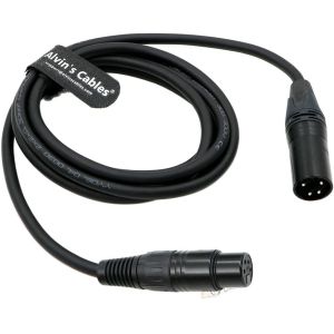 Buy cheap Alvin's Cables XLR 4 Pin Male To XLR 4 Pin Female Power Cable For Sony Venice|F55|SXS Camera, For Canon C300 Mkiii|C500 from wholesalers