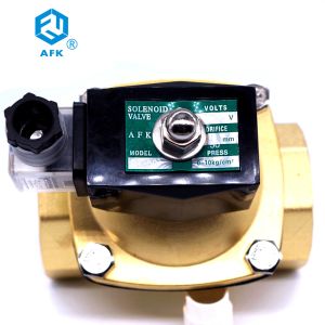 Buy cheap 2 Inch Water Brass Lpg Shut Off Solenoid 24v Pilot Normal Temp from wholesalers