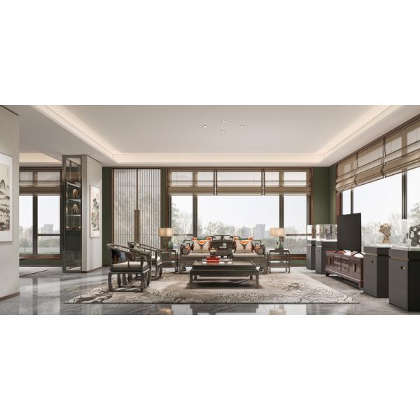 Transitional Metal TV Storage Solutions With Vintage Wood Aesthetics