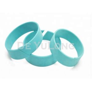 Buy cheap Turquoise WR Hydraulic Cylinder Excavator Accessories PTFE Guide Strip Standard Size from wholesalers