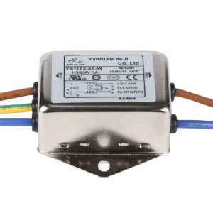 Quality Compact Single Phase EMI Filter Power Line Noise Filter EMC RFI Filter for sale Buy cheap Compact Single Phase EMI Filter Power Line Noise Filter EMC RFI Filter product