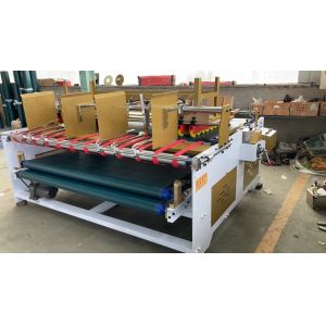 Buy cheap accuracy Corrugated Folder Gluer Machine for Customer's Request Two Pieces Folder from wholesalers