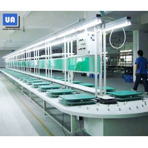 Buy cheap General SMT Production Line 750mm Height Nylon Chain Aluminium Profile Frame from wholesalers