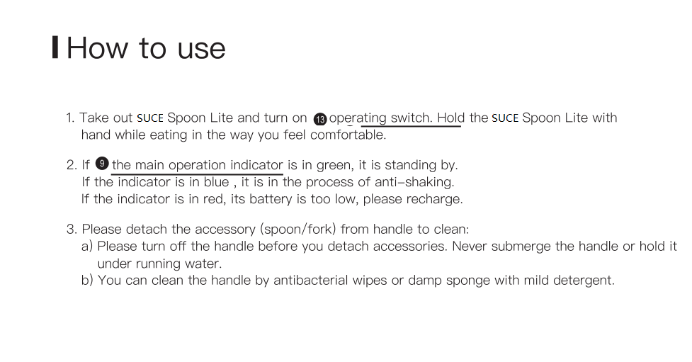 Physical Therapy Homecare Medical Equipment Intelligent Spoon Fork For Parkinson Daily Use