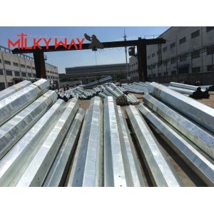 Buy cheap 10m 11m 12m 11KV 13KV Electrical Power Steel Pole Transmission Line Project from wholesalers