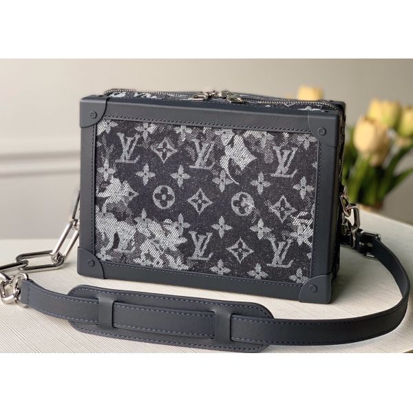 Quality Unisex Soft Trunk Virgil Abloh Shoulder Bag With Zipper Open for sale