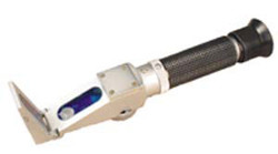 Buy cheap Manual Handheld Brix Refractometer Measurement Tool Copper Material from wholesalers