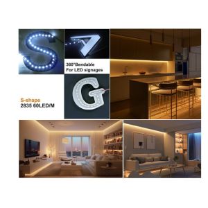 Buy cheap S Shape 12V LED Strip Light IP65 Waterproof With Double Layer 2oz Copper PCB from wholesalers
