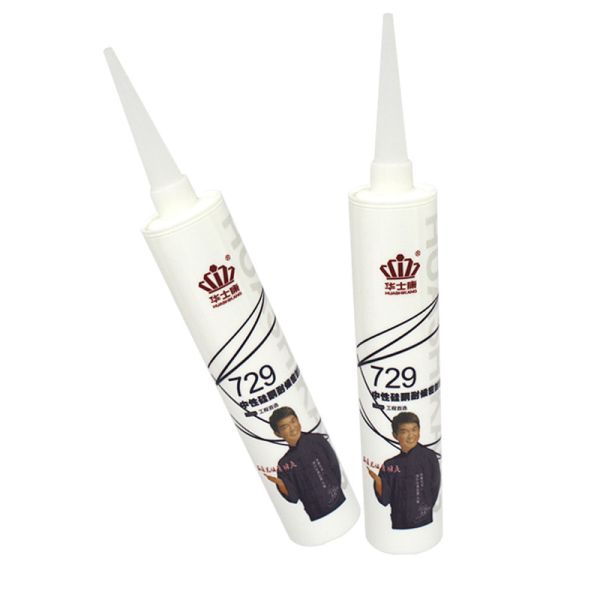 Quality Weather Resistance White Silicone Sealant Easy Seal Woodworking Packing for sale