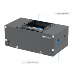 Buy cheap Extended Long Stroke Parallel Gripper Aluminum Robot Arm Pneumatic Gripper from wholesalers