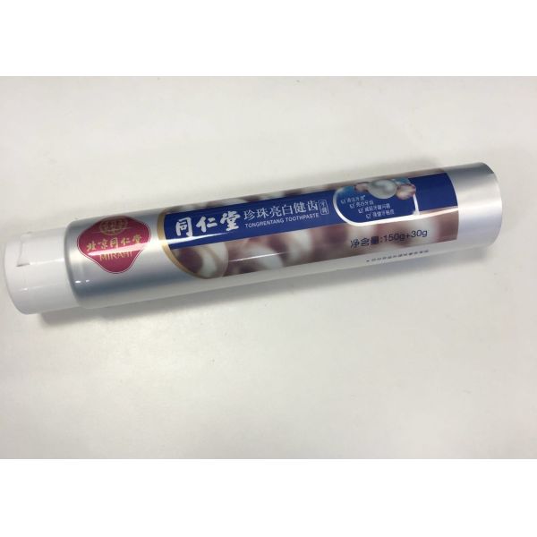 ABL Material 180g Pear Whitening Toothpaste Flexible Plastic Tube Packaging