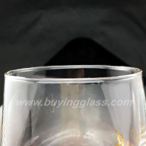 12oz 360ml Machine Blowing Custom Whiskey Glasses Resisting Shattering