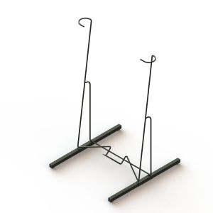 Buy cheap Stand Paddle Board Storage Wall Surfboard Holder With Metal Wire Frame from wholesalers