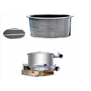 Precision Screening Purification Equipment Pressure screen Basket For Paper Mill