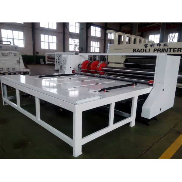 Quality Semi Auto Corrugated Carton Box Making Machine Adjustment Function Design Tightly for sale