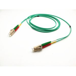 Buy cheap Telecom Data Centre Premium Fiber Optical Patch Cord OM3 OM4 LC To LC Customized from wholesalers