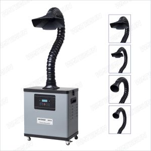 Buy cheap Durable 99.97% Solder Fume Extractor , F6001d Portable Fume Collector from wholesalers