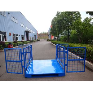 Buy cheap Efficient Storage Solution Collapsible Pallet Cage With Steel Construction from wholesalers
