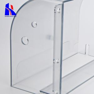 Custom Design PETG Plastic Injection Molding Parts Transparent Clear Smooth