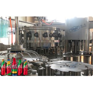 Carbonated processing Soft Drink Filling Line with auto connection 8000BPH