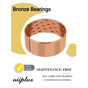 Buy cheap CuSn8 & CuSn6.5 Bronze Bearings Material | Flange Cylindrical Bushes Type from wholesalers