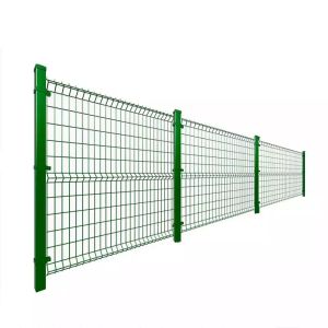 Buy cheap Galvanized Welded 3d Curved Wire Mesh Fence For Garden from wholesalers