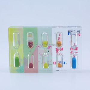 Buy cheap Classroom Sand Timer 1 Minute 5 Minute Logo Silk Screened from wholesalers