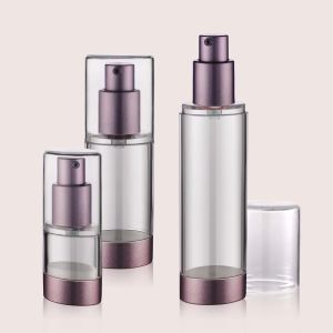 Buy cheap Oval Shap Cosmetic Plastic Airless Pump Bottles  GR238A PETG Bottle from wholesalers