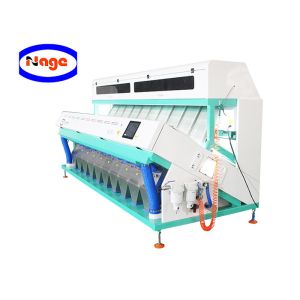 10 Chutes High Output Nuts Color Sorter Adopts LED Lighting System